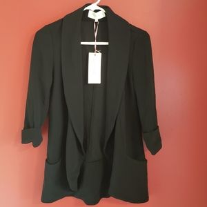 FrenchMauve Melanie Knit Tunic Blazer - NEW